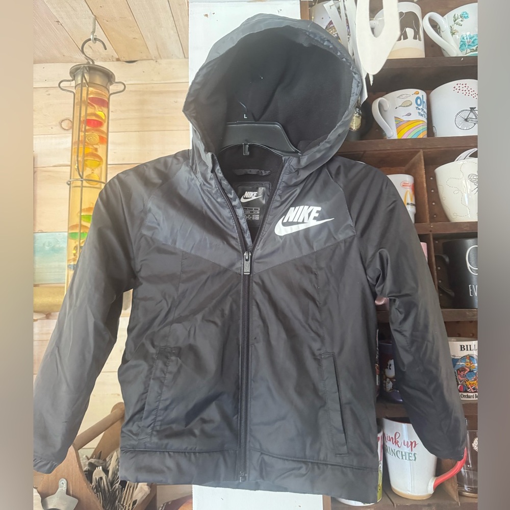 Nike Kids Black Jacket size 7
